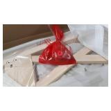 International Concepts 24-Inch Double X Stool, Unfinished