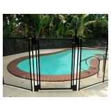 Pool Fence DIY by Life Saver Self-Closing Gate Kit, Black