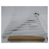 Summer Infant 27903Z Banister & Stair Safety Gate with Extra Wide Door, Metal, 31" - 46", White, 31-46"