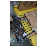 MYPET 38.25" wide Windsor Arch Pet Gate: Heavy duty metal construction with triple lock technology. Dog gate & cat gate. Pressure Mount. Fits 28.25" - 38.25" wide (28.5" tall, Matte Bronze)