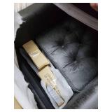 Slate- Malone Microfiber Club Chair by Christopher Knight Home- Retail:$282.49