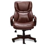 Serta Executive Brown Bonded Leather Big and Tall Office Chair- Retail:$364.49