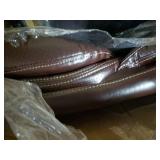 Serta Executive Brown Bonded Leather Big and Tall Office Chair- Retail:$364.49