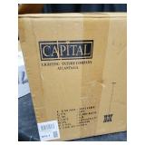 Bianca 12.25" 1-light Patinaed Brass/ Tapered String Pendant- Retail:$356.00