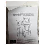 Hillsdale Furniture Presque Isle Wood Swivel Stool- Retail:$144.49