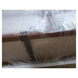 Desaki Faux Wood Grain/Matte Black 5-light Chandelier- Retail:$245.99