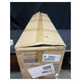 Desaki Faux Wood Grain/Matte Black 5-light Chandelier- Retail:$245.99