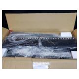 Lisette 26-inch Backless Black Leather Counter Stool (Set of 2) by Christopher Knight Home- Retail:$173.91