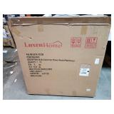 LuxenHome Multi-Color Iron Flower Round Wall Applique Decor 32"D