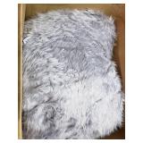 Big Joe Lux Teardrop Bean Bag Chair, Shag- Retail:$177.99