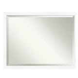 Cabinet White Narrow Bathroom Vanity Wall Mirror- Retail:$97.49