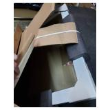 Cabinet White Narrow Bathroom Vanity Wall Mirror- Retail:$97.49