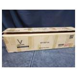 Veikous 6FT/7.5FT Pre-lit Christmas Tree Snow Flocked/Artificial with Lights and Metal Stand- Retail:$139.99