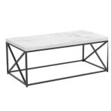 SAFDIE Coffee Table Marble Black Metal 44L