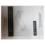 SAFDIE Coffee Table Marble Black Metal 44L