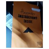 Waylowe Black Metal Open 2-shelf Rolling Bar Cart - 28"W x 14"D x 32"H- Retail:$154.21