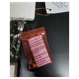 Kate and Laurel Jackson Rustic Black Metal Organizer Mirror With Shelf - 22x29- Retail:$172.99