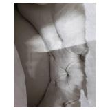 Abbyson Versailles 30-inch Ivory Tufted Barstool- Retail:$204.99