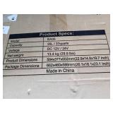 Setpower EA35 37 Quart Portable Freezer Fridge 12V Cooler- Retail:$239.00