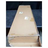 mDesign Bamboo Freestanding Laundry Hamper Basket Table