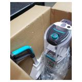 Hoover - SmartWash+ Corded Upright Deep Cleaner - Teal/Transparent