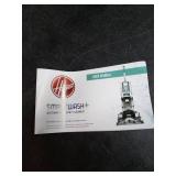 Hoover - SmartWash+ Corded Upright Deep Cleaner - Teal/Transparent