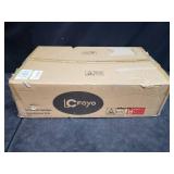 Lofeyo Ceramic Bathroom Sink, 24 inch, Above Counter , 24 x 14"