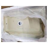 Lofeyo Ceramic Bathroom Sink, 24 inch, Above Counter , 24 x 14"