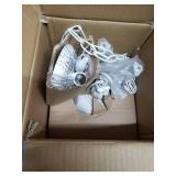 3 Light - 20 in. Hanging Lantern - Clear Beveled Glass