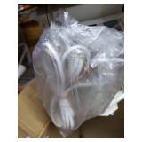 3 Light - 20 in. Hanging Lantern - Clear Beveled Glass