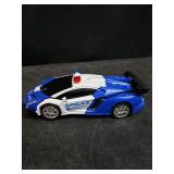 Glorious Mission Anger Ares Transform Police Car Robot