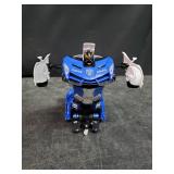 Glorious Mission Anger Ares Transform Police Car Robot