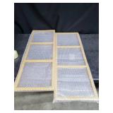 DIYHD 3 Layer Ceiling Mount Black Flat Pipe Shelf Bracket No Wooden Box