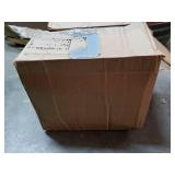 Soft Circular Dog Bed Navy 30"D