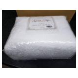 Cozy Line Home Fashions Bailee Matelasse Medallion Solid White 100% Cotton Bedding Quilt Set (Medallion - White, King - 3 Piece)