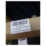 Amazer Spring Tension Curtain Rod 42-72" White