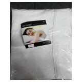 Ryotei Queen Size Top Sheet, White