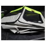 Akinerri Small Octagonal Pet Pen, Gray