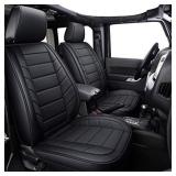 Luckyman Club Black Pleather Seat Cushions, Installation Video Available!