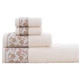 Hygge 4 Piece Cotton Towel Set, 27"x56"
