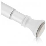 Amazer Spring Tension Curtain Rod 42-72" White