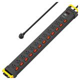 RST 12 Outlet Heavy Duty Surge Protector