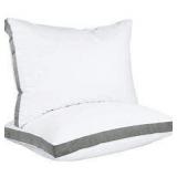 Utopia 18x26 Inch White Pillows, Set Of 2