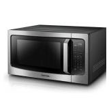 Toshiba Origin Inverter 1.6 cu ft Microwave Oven, Silver- Retail:$179.99