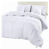 Utopia Bedding Queen Size Duvet Insert Comforter, White