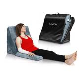 Lunix Lx6 3pcs Orthopedic Bed Wedge Pillow Set, Navy