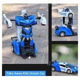 Glorious Mission Anger Ares Transform Police Car Robot