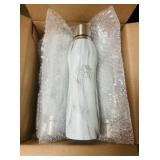 NCAA Gonzaga Bulldogs 20 oz Marbled Stainless Steel Water Bottle