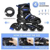 In-line Light Up Skates