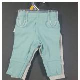 2 Pair Green/Grey Newborn Sweatpants
